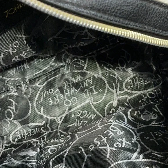 Betsey Johnson Classic Heart Quilted Sachel Handbag - Picture 14 of 15